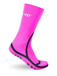 Cold Water 2.5mm Swimming Socks, Gloves and Swim Cap Bundle (Pink)