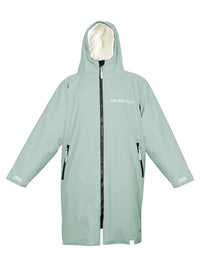 Kids Core Waterproof Changing Robe (Seafoam/Cream)