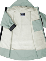 Kids Core Waterproof Changing Robe (Seafoam/Cream)