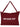 Two Bare Feet Weatherproof Tote Bag (Deep Red)