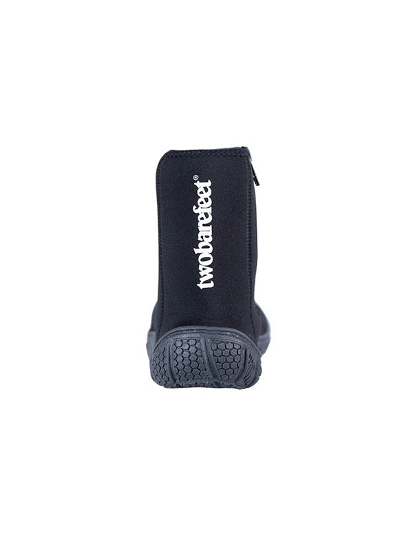 Neoprene Zipped Adults Wetsuit Boots (Black)
