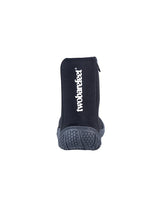 Neoprene Zipped Adults Wetsuit Boots (Black)