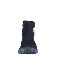 Neoprene Zipped Adults Wetsuit Boots (Black)