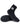 Neoprene Zipped Adults Wetsuit Boots (Black)