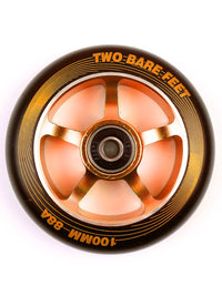 TBF Alloy Series Scooter Wheel - 5 Star (Orange Single Wheel)