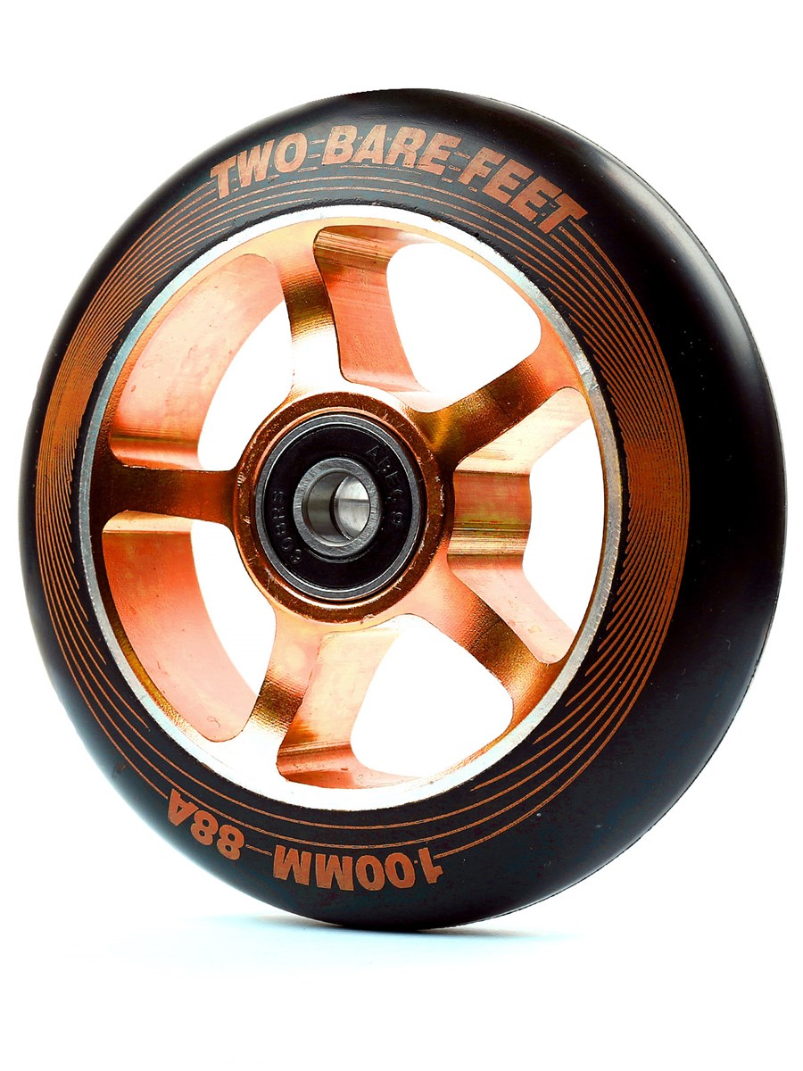 TBF Alloy Series Scooter Wheel - 5 Star (Orange Single Wheel)