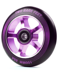 TBF Alloy Series Scooter Wheel - 5 Star (Purple Single Wheel)