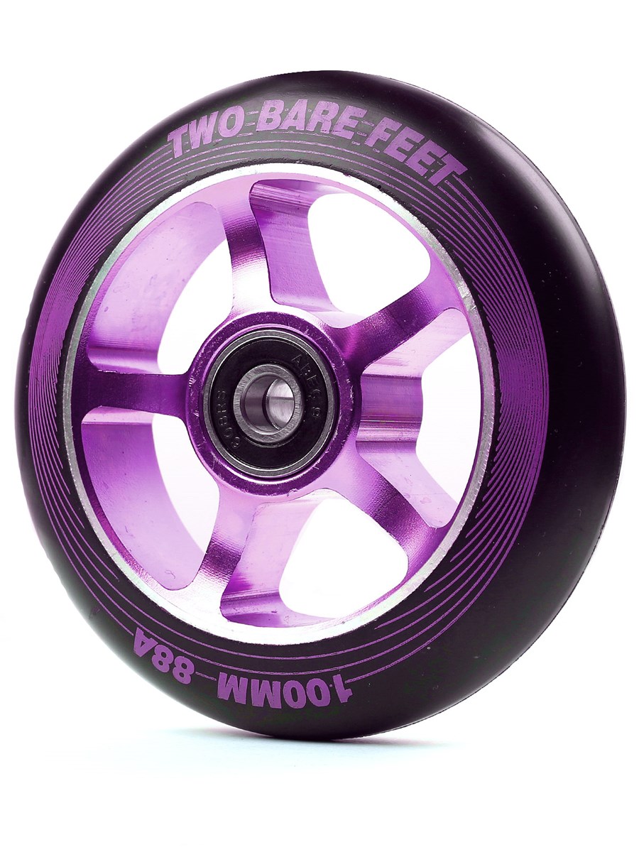 TBF Alloy Series Scooter Wheel - 5 Star (Purple Single Wheel)