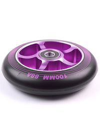 TBF Alloy Series Scooter Wheel - 5 Star (Purple Single Wheel)