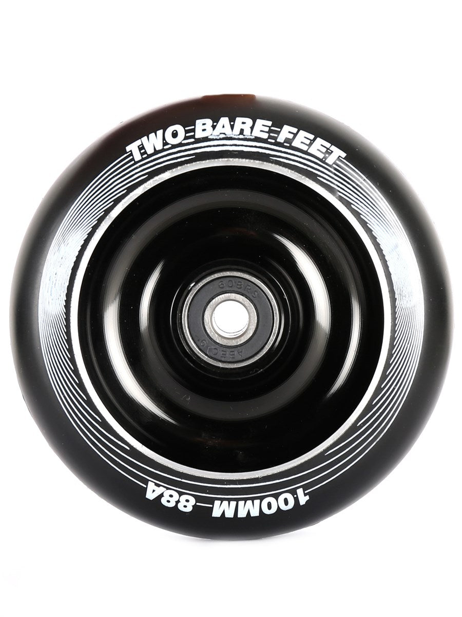 TBF Alloy Series Scooter Wheels - Full On (Black Pair 2 x Wheels)