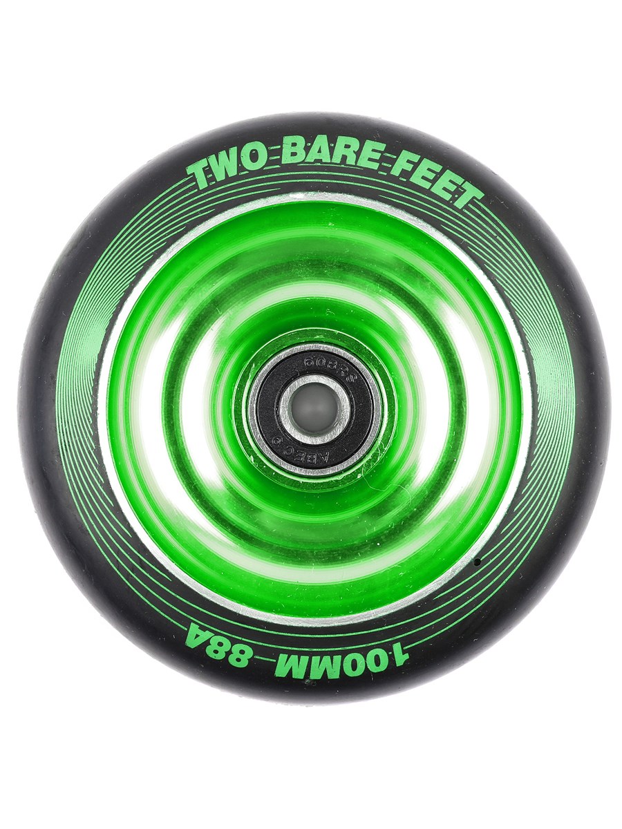 TBF Alloy Series Scooter Wheel - Full On (Green Single Wheel)