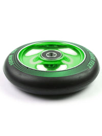 TBF Alloy Series Scooter Wheel - Full On (Green Single Wheel)
