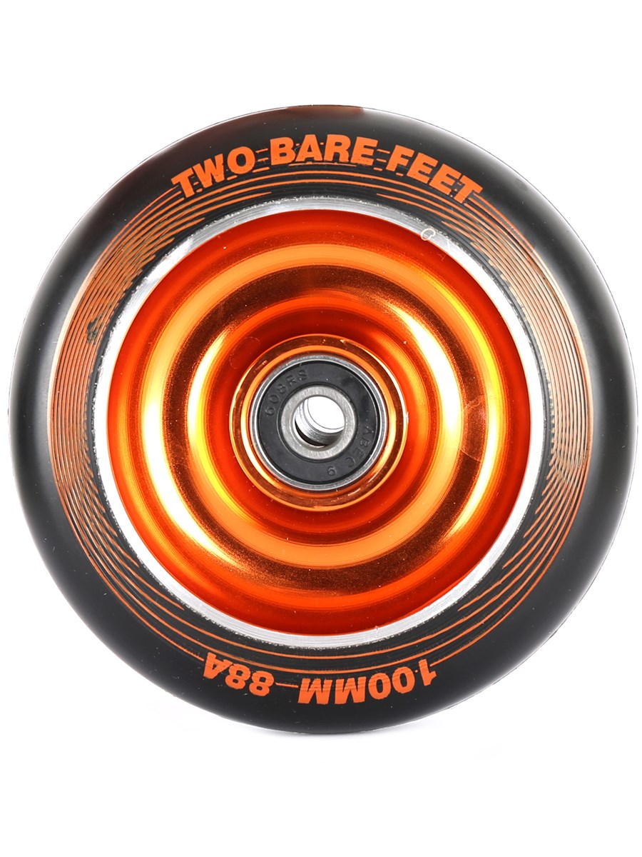TBF Alloy Series Scooter Wheels - Full On (Orange Pair 2 x Wheels)
