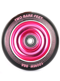 TBF Alloy Series Scooter Wheels - Full On (Pink Pair 2 x Wheels)