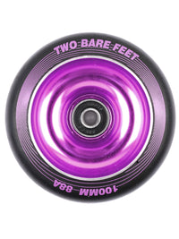 TBF Alloy Series Scooter Wheels - Full On (Purple Pair 2 x Wheels)