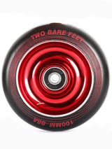 TBF Alloy Series Scooter Wheels - Full On (Red Pair 2 x Wheels)