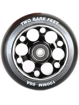 TBF Alloy Series Scooter Wheels - Super Six (Black Pair 2 x Wheels)