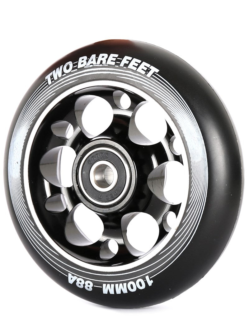 TBF Alloy Series Scooter Wheel - Super Six (Black Single Wheel)