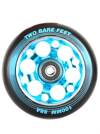 TBF Alloy Series Scooter Wheels - Super Six (Blue Pair 2 x Wheels)