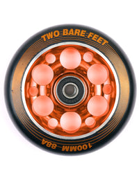 TBF Alloy Series Scooter Wheels - Super Six (Orange Pair 2 x Wheels)