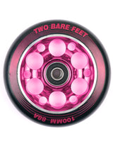 TBF Alloy Series Scooter Wheels - Super Six (Pink Pair 2 x Wheels)