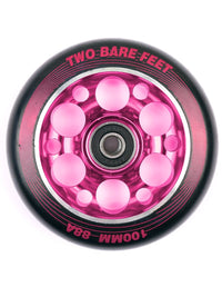 TBF Alloy Series Scooter Wheels - Super Six (Pink Pair 2 x Wheels)