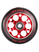 TBF Alloy Series Scooter Wheels - Super Six (Red Pair 2 x Wheels)