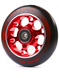 TBF Alloy Series Scooter Wheel - Super Six (Red Single Wheel)
