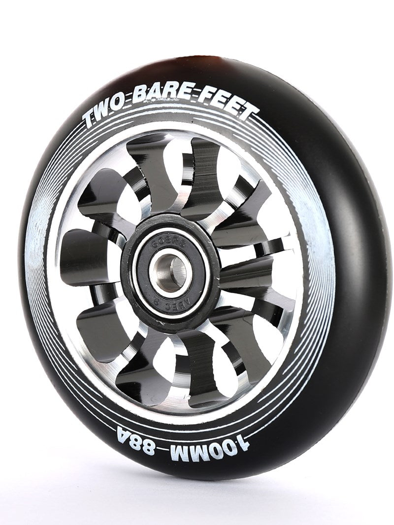 TBF Alloy Series Scooter Wheel - V10 (Black Single Wheel)