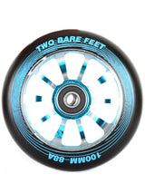 TBF Alloy Series Scooter Wheels - V10 (Blue Pair 2 x Wheels)