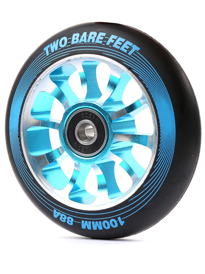 TBF Alloy Series Scooter Wheel - V10 (Blue Single Wheel)