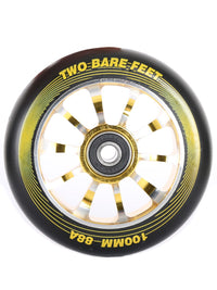 TBF Alloy Series Scooter Wheels - V10 (Gold Pair 2 x Wheels)