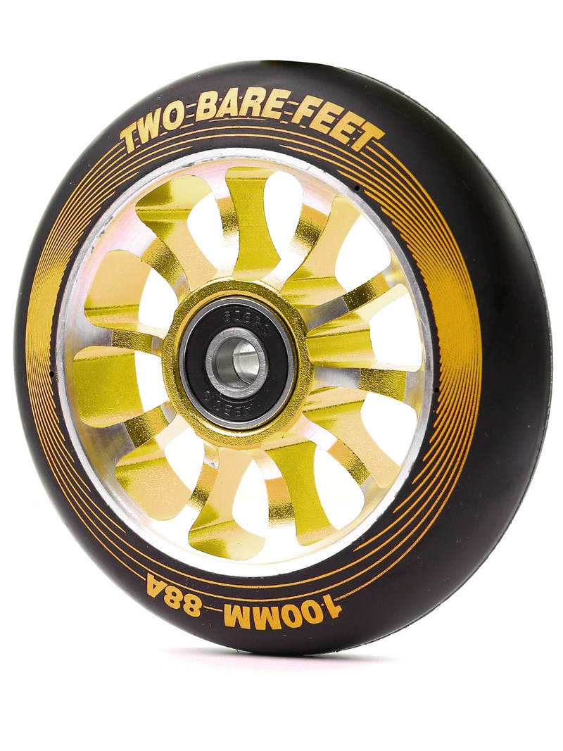 TBF Alloy Series Scooter Wheel - V10 (Gold Single Wheel)
