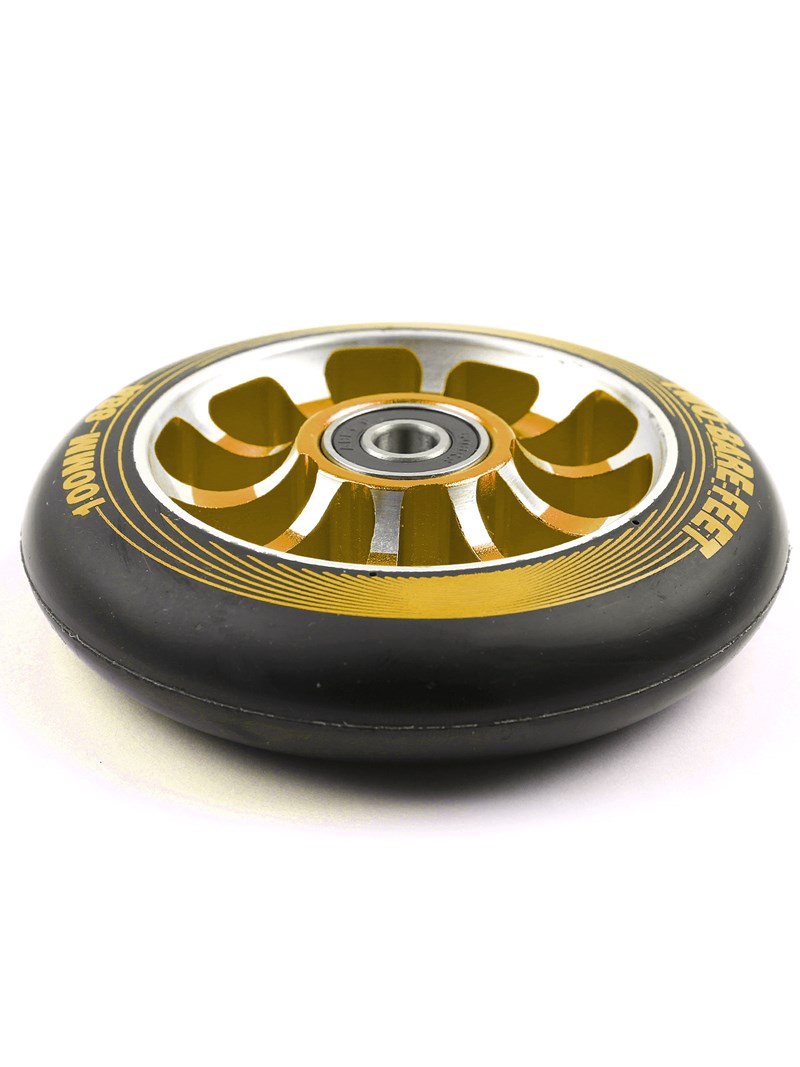TBF Alloy Series Scooter Wheel - V10 (Gold Single Wheel)
