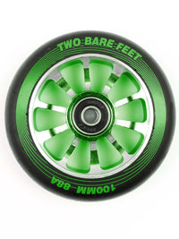 TBF Alloy Series Scooter Wheel - V10 (Green Single Wheel)