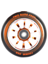 TBF Alloy Series Scooter Wheels - V10 (Orange Pair 2 x Wheels)