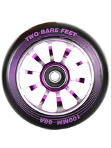 TBF Alloy Series Scooter Wheels - V10 (Purple Pair 2 x Wheels)