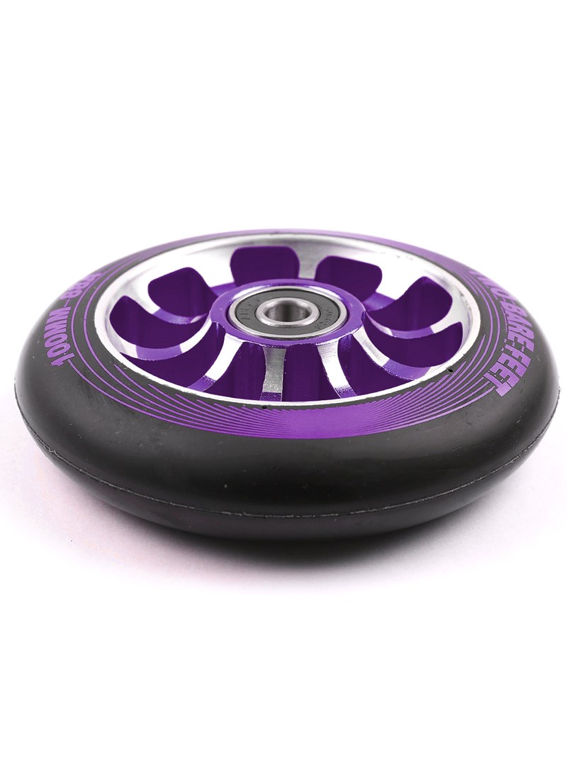 TBF Alloy Series Scooter Wheel - V10 (Purple Single Wheel)