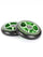 Green Pair 2 x Wheels