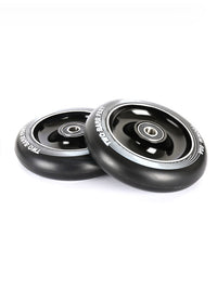 TBF Alloy Series Scooter Wheels - Full On (Black Pair 2 x Wheels)