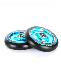 TBF Alloy Series Scooter Wheels - Full On (Blue Pair 2 x Wheels)