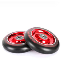 TBF Alloy Series Scooter Wheels - Full On (Red Pair 2 x Wheels)