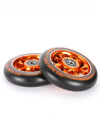 TBF Alloy Series Scooter Wheels - Super Six (Orange Pair 2 x Wheels)
