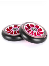 TBF Alloy Series Scooter Wheels - V10 (Pink Pair 2 x Wheels)