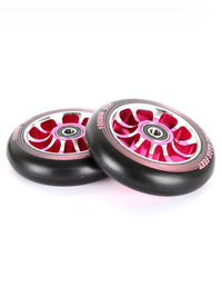 TBF Alloy Series Scooter Wheels - V10 (Pink Pair 2 x Wheels)