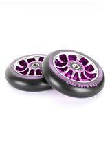 TBF Alloy Series Scooter Wheels - V10 (Purple Pair 2 x Wheels)