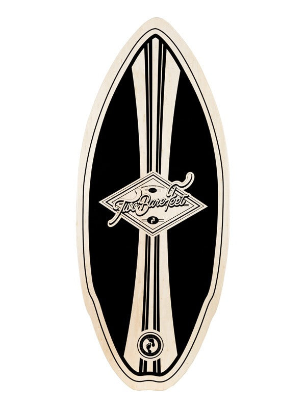 Two Bare Feet Original Boarding Co 41" Skimboard (Black)