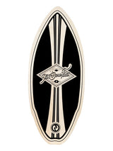 Two Bare Feet Original Boarding Co 41" Skimboard (Black)