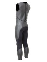 Two Bare Feet Enduro Sleeveless 2.5mm Mens Mesh Surf Suit (Black)