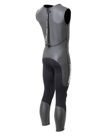 Two Bare Feet Enduro Sleeveless 2.5mm Mens Mesh Surf Suit (Black)